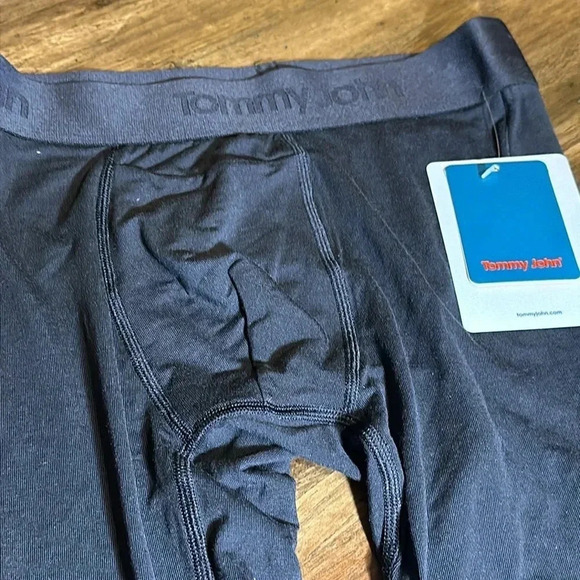 NWT TOMMY JOHN MEN UNDERWEAR BOXER BRIEF SIZE SMALL BLACK - Picture 2 of 5